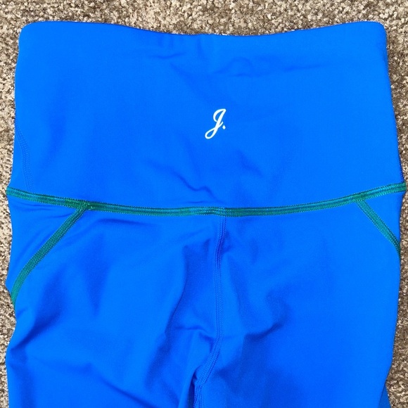 NWT J. Crew SleekStretch High-rise Leggings In Tidewater Blue - Picture 4 of 7